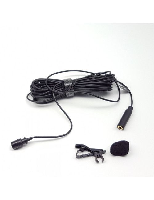 BOYA Micrófono Lightning Lavalier dual para iOS iPhone 11 Vlog, 20  pies/19.7 ft BY-M2D Doble Cabeza Solapa Universal Micrófono con Adaptador  Lightning