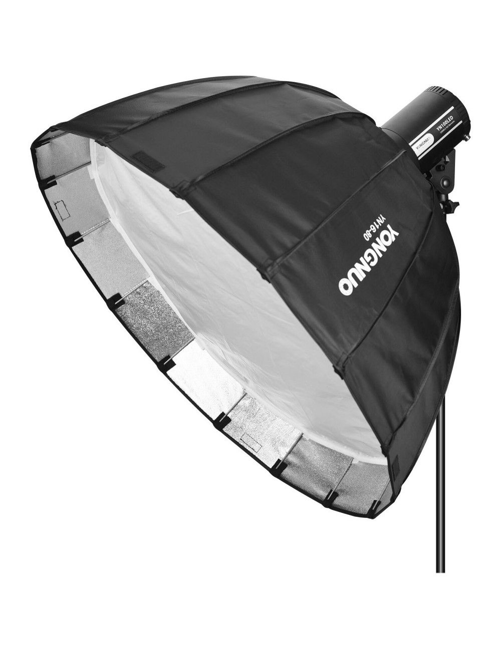 Softbox Lanterne 12" (30 Cm) Pour Flash/lampe Bowens Mount - Diffusion 270° - Ouverture Rapide - Idéal Photo/vidéo, Streaming