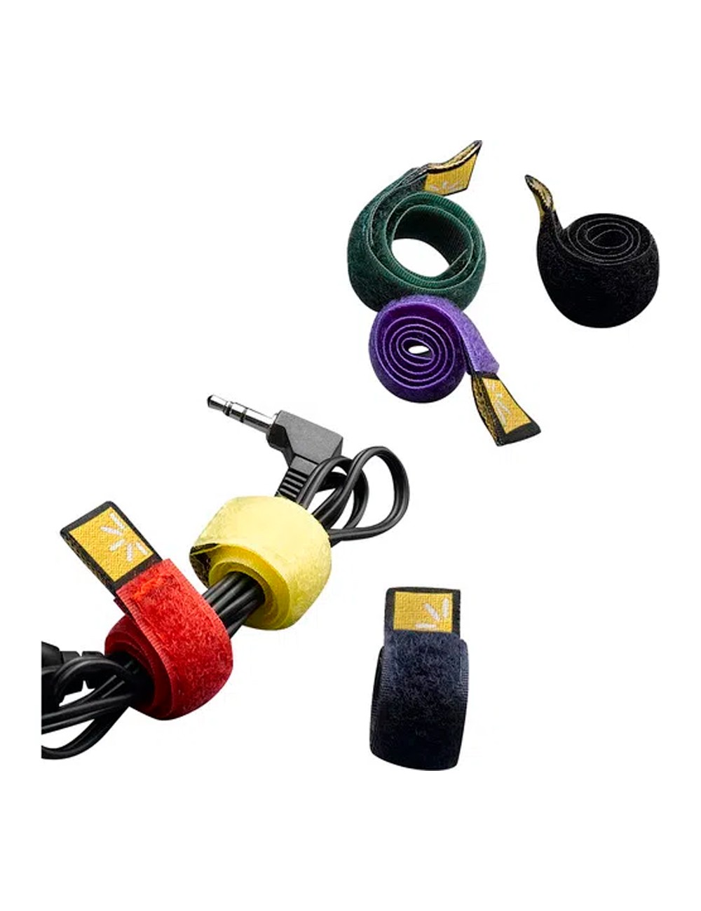 Case Logic CT6 Set de Amarra Cables Con Velcro