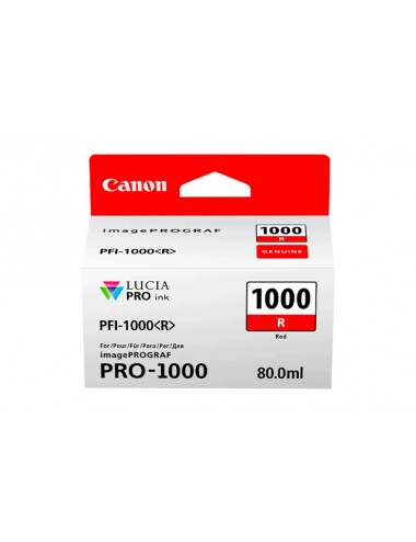 Canon Tinta PFI-1000 Red (R)