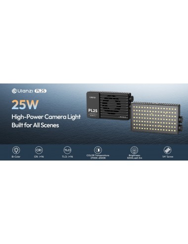 Ulanzi PL25 Luz Led Bicolor...