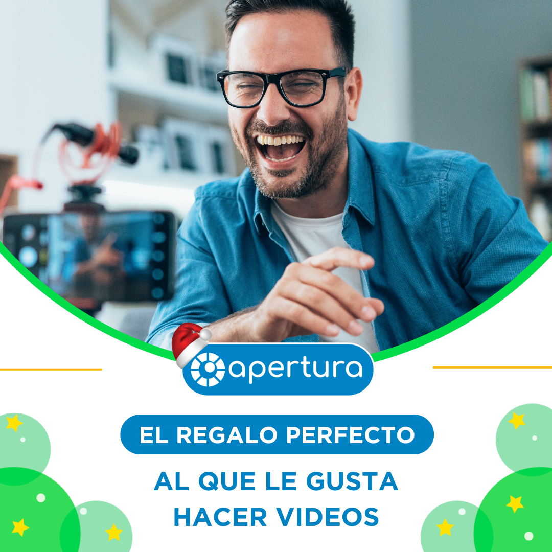 Sugerencias de regalos para los que les gusta hacer videos