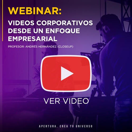 Video: Webinar gratuito videos corporativos desde un enfoque empresarial