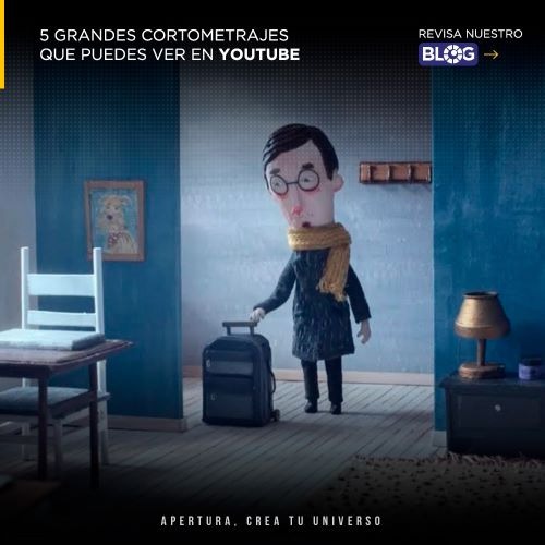 5 grandes cortometrajes que puedes ver en Youtube 