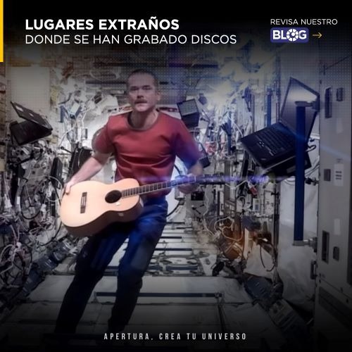 Lugares extraños donde se han grabados discos