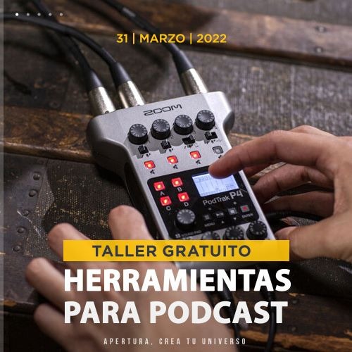 Taller gratuito herramientas para podcast