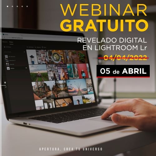 Webinar Gratuito Revelado Digital Lightroom Lr