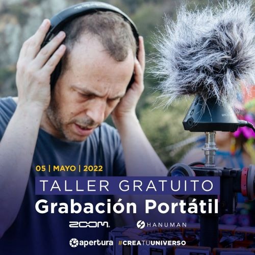 Taller gratuito grabación portátil 