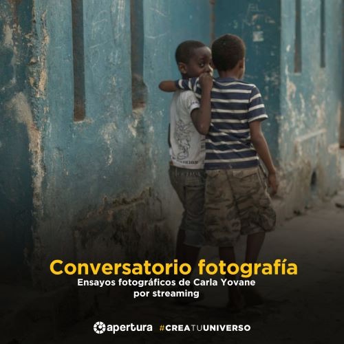 Conversatorio fotografía: ensayos fotográficos de Carla Yovane