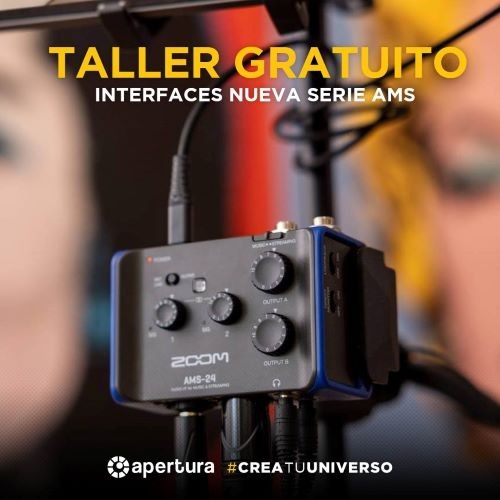 Taller gratuito de Interfaces serie AMS (ZOOM)