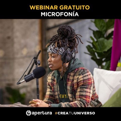 Webinar Gratuito Microfonía 