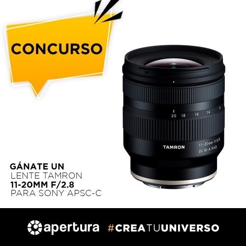 Concurso Lente Tamron (COMPLETA EL FORMULARIO Y PARTICIPA)