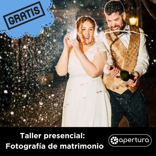 Taller presencial Fotografía de matrimonio