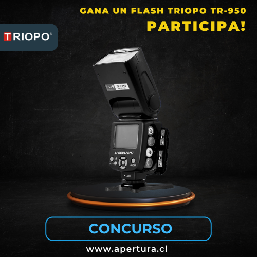 Concurso! Gana un flash Triopo TR-950