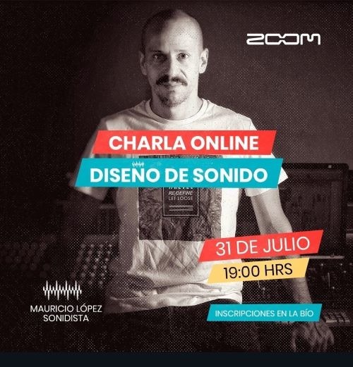 Charla Gratuita Online - Diseño de sonido 