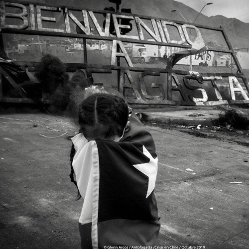 Glenn Arcos, el fotógrafo antofagastino del 18-O