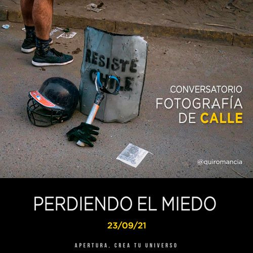 Conversatorio fotografía de calle: Perdiendo el miedo