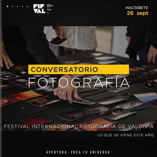 Conversatorio gratuito Festival de fotografía de Valdivia 